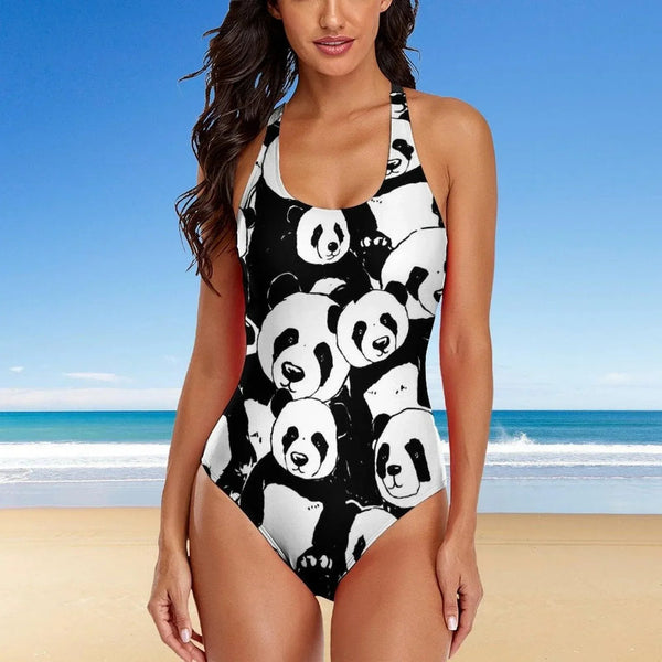Panda Swimsuit - MiamiTeenyWeenyBikini.Com