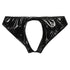 Wet look Crotchless Glossy Panties - MiamiTeenyWeenyBikini.Com