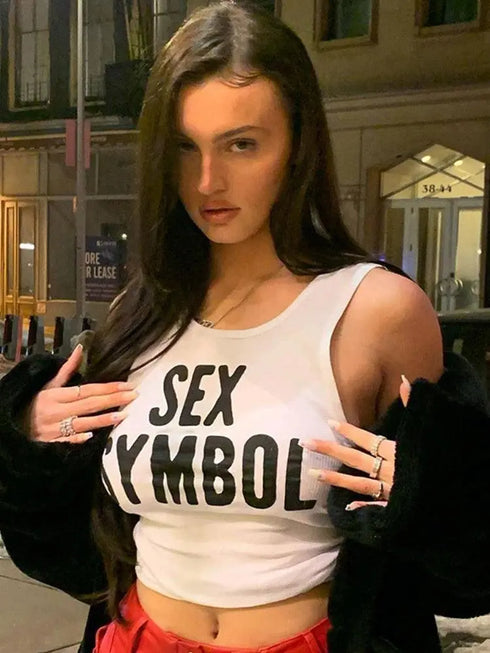 Sex Symbol Tank Top - MiamiTeenyWeenyBikini.Com