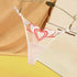 Heart Lace Up Panty Thongs