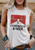 Cowboys And Beer Tanks Top - MiamiTeenyWeenyBikini.Com