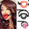 Silicone Open Mouth Gag - MiamiTeenyWeenyBikini.Com