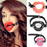 Silicone Open Mouth Gag - MiamiTeenyWeenyBikini.Com