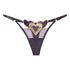 Heart Lace Up Panty Thongs - MiamiTeenyWeenyBikini.Com