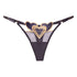 Heart Lace Up Panty Thongs - MiamiTeenyWeenyBikini.Com