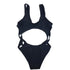 Black One Piece Trikini - MiamiTeenyWeenyBikini.Com
