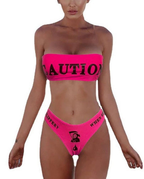 Strapless Tube Bikini