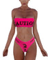 Strapless Tube Bikini - MiamiTeenyWeenyBikini.Com