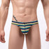 Rainbow Stripe Jock - MiamiTeenyWeenyBikini.Com