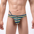 Rainbow Stripe Jock - MiamiTeenyWeenyBikini.Com