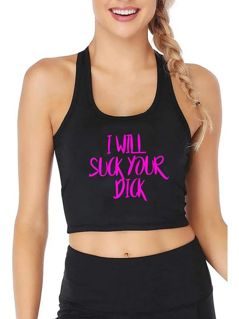 I Will Suck Your Dick Top - MiamiTeenyWeenyBikini.Com