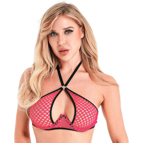 Fishnet Crop Tops - Miami Teeny Weeny Bikini