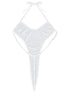 Silky Satin Backless Monokini - MiamiTeenyWeenyBikini.Com