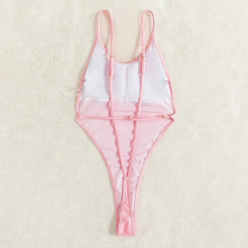 Backless Thong Swimsuit - MiamiTeenyWeenyBikini.Com