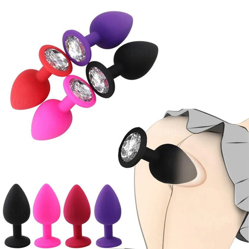 Silicone Butt Plug - MiamiTeenyWeenyBikini.Com