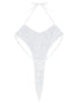 Silky Satin Backless Monokini - MiamiTeenyWeenyBikini.Com