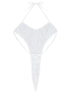 Silky Satin Backless Monokini - MiamiTeenyWeenyBikini.Com