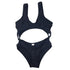 Black One Piece Trikini