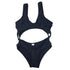 Black One Piece Trikini - MiamiTeenyWeenyBikini.Com