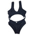 Black One Piece Trikini - MiamiTeenyWeenyBikini.Com