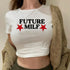 Future MILF Crop Top - MiamiTeenyWeenyBikini.Com