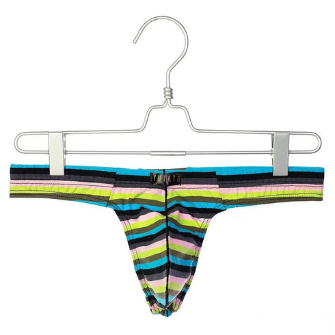 Rainbow Stripe Jock - MiamiTeenyWeenyBikini.Com