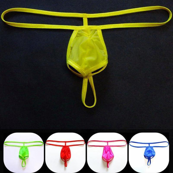 Thin Milk Silk Men's Penis Pocket - Miami Teeny Weeny Bikini