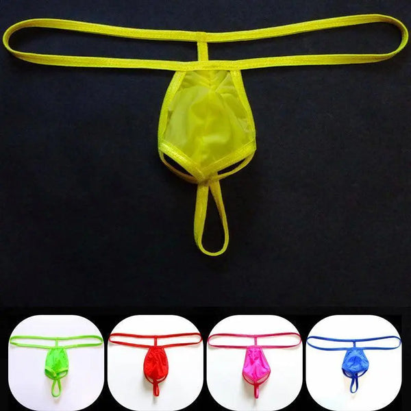 Thin Milk Silk Men's Penis Pocket - Miami Teeny Weeny Bikini