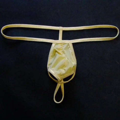 Thin Milk Silk Men's Penis Pocket - Miami Teeny Weeny Bikini