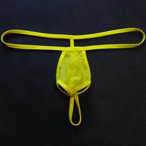 Thin Milk Silk Men's Penis Pocket - Miami Teeny Weeny Bikini