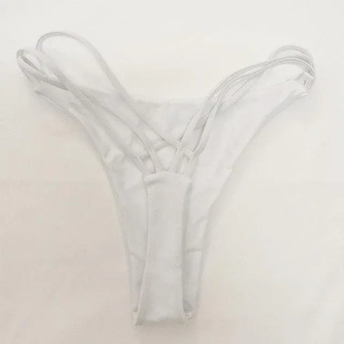 Brazilian Cheeky Bottom V Thong Bottom - MiamiTeenyWeenyBikini.Com