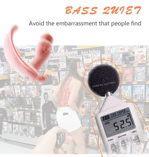 Remote Control Thrusting Clitoris Stimulator