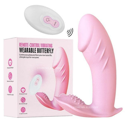Remote Control Thrusting Clitoris Stimulator