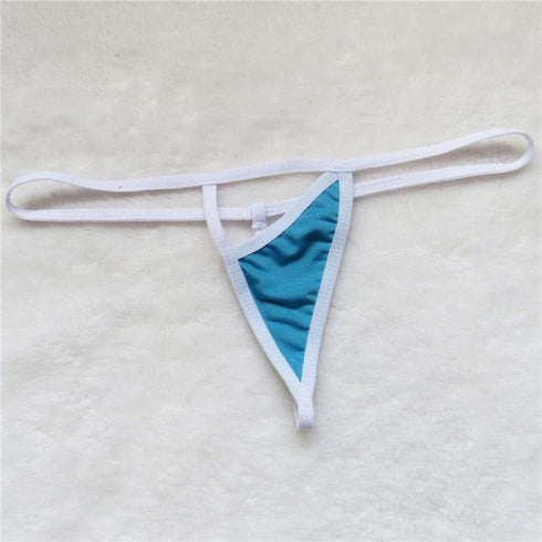 Peek A Boo Micro Bikini Tanga - MiamiTeenyWeenyBikini.Com
