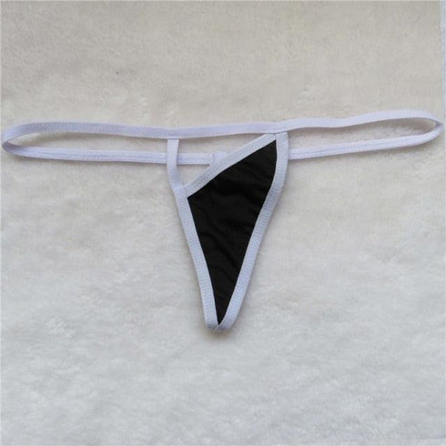 Peek A Boo Micro Bikini Tanga - MiamiTeenyWeenyBikini.Com