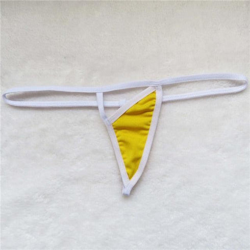 Peek A Boo Micro Bikini Tanga