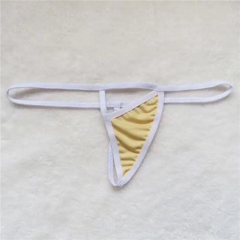 Peek A Boo Micro Bikini Tanga - MiamiTeenyWeenyBikini.Com