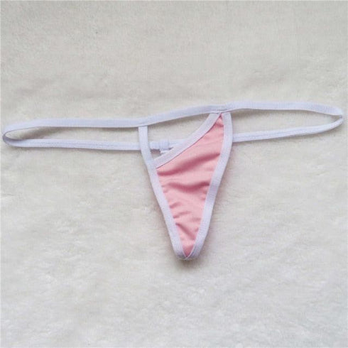 Peek A Boo Micro Bikini Tanga - MiamiTeenyWeenyBikini.Com