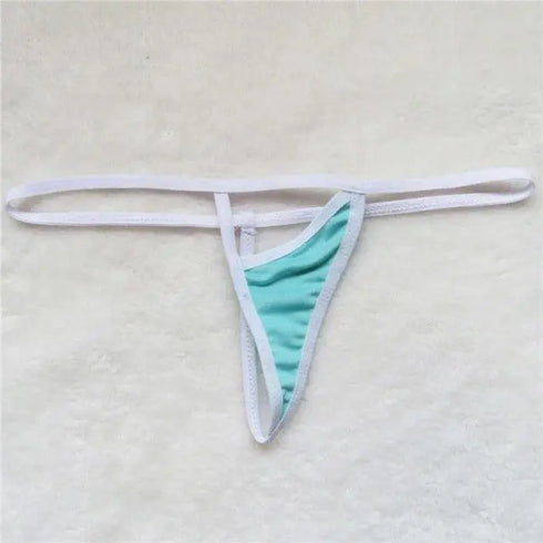 Peek A Boo Micro Bikini Tanga - MiamiTeenyWeenyBikini.Com