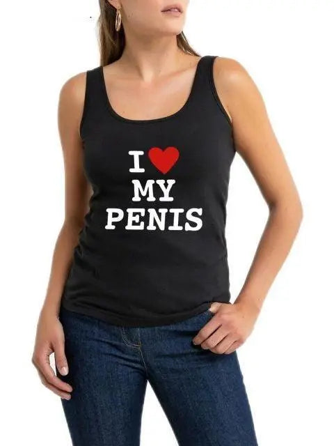 I Love My Penis Top - MiamiTeenyWeenyBikini.Com