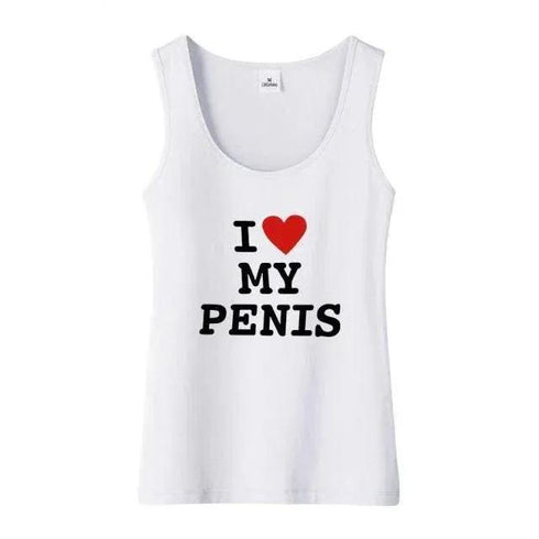 I Love My Penis Top - MiamiTeenyWeenyBikini.Com
