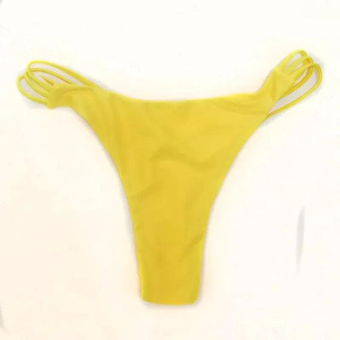 Brazilian Cheeky Bottom V Thong Bottom - MiamiTeenyWeenyBikini.Com