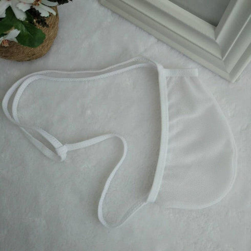 Mesh See-Through Pouch - MiamiTeenyWeenyBikini.Com