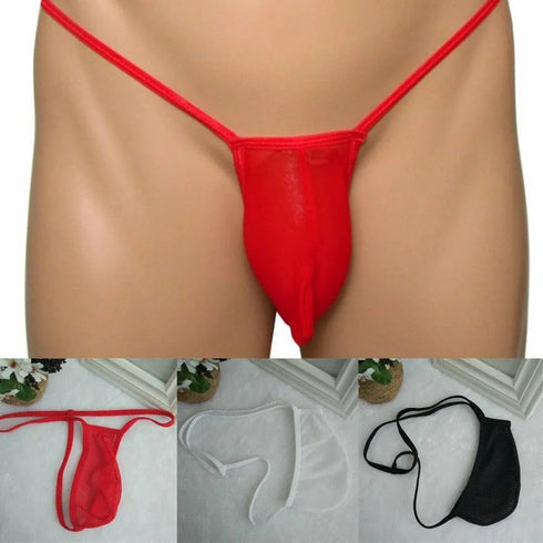 Mesh See-Through Pouch - MiamiTeenyWeenyBikini.Com