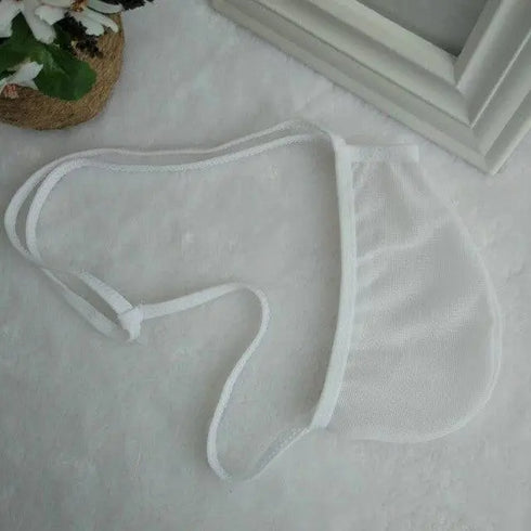 Mesh See-Through Pouch - MiamiTeenyWeenyBikini.Com