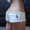 Vintage Low Rise Cut Micro Mini Denim Shorts. - Shorts