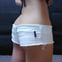 Vintage Low Rise Cut Micro Mini Denim Shorts. - MiamiTeenyWeenyBikini.Com