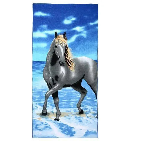 Summer Microfiber Printed Beach Towels, Various Designs - Beach Towel