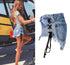 Vintage Tassel Denim Shorts