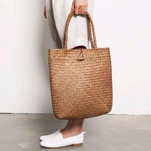 Fashion Designer Wicker Rattan Shoulder Bag